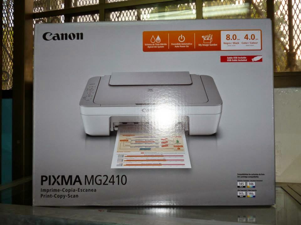Canon Mg2410 Software